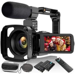 4K Vlogging Video Camera Camcorder