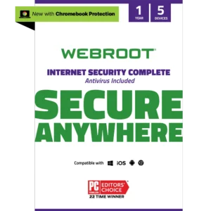 Webroot Internet Security Complete + Antivirus