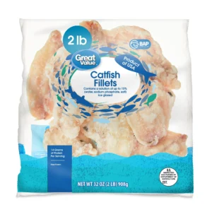 Great Value Frozen Catfish Skinless Fillets