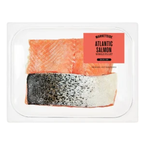 Marketside Skin-On Atlantic Salmon Fillets