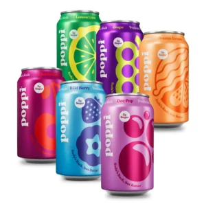 Poppi Prebiotic Soda – Variety Pack